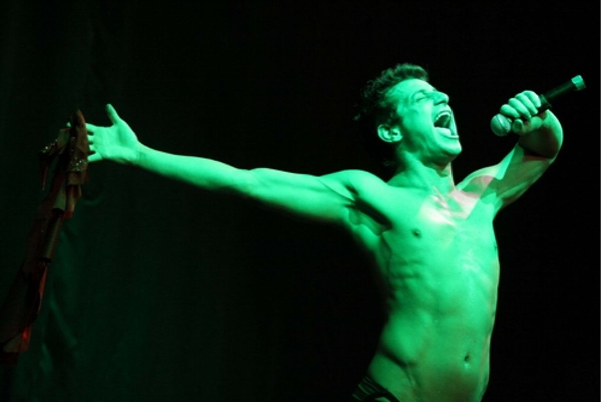 Frankie Grande at Broadway Beauty Pageant