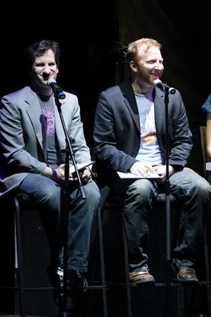 Seth Rudetsky and Hunter Bell Photo