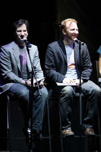 Seth Rudetsky and Hunter Bell Photo