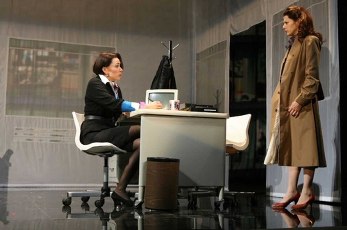 Elizabeth Marvel and Marisa Tomei at 