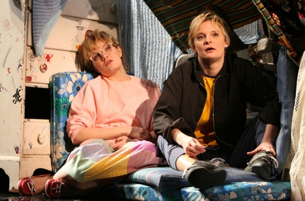 Mary Catherine Garrison and Martha Plimpton  at 