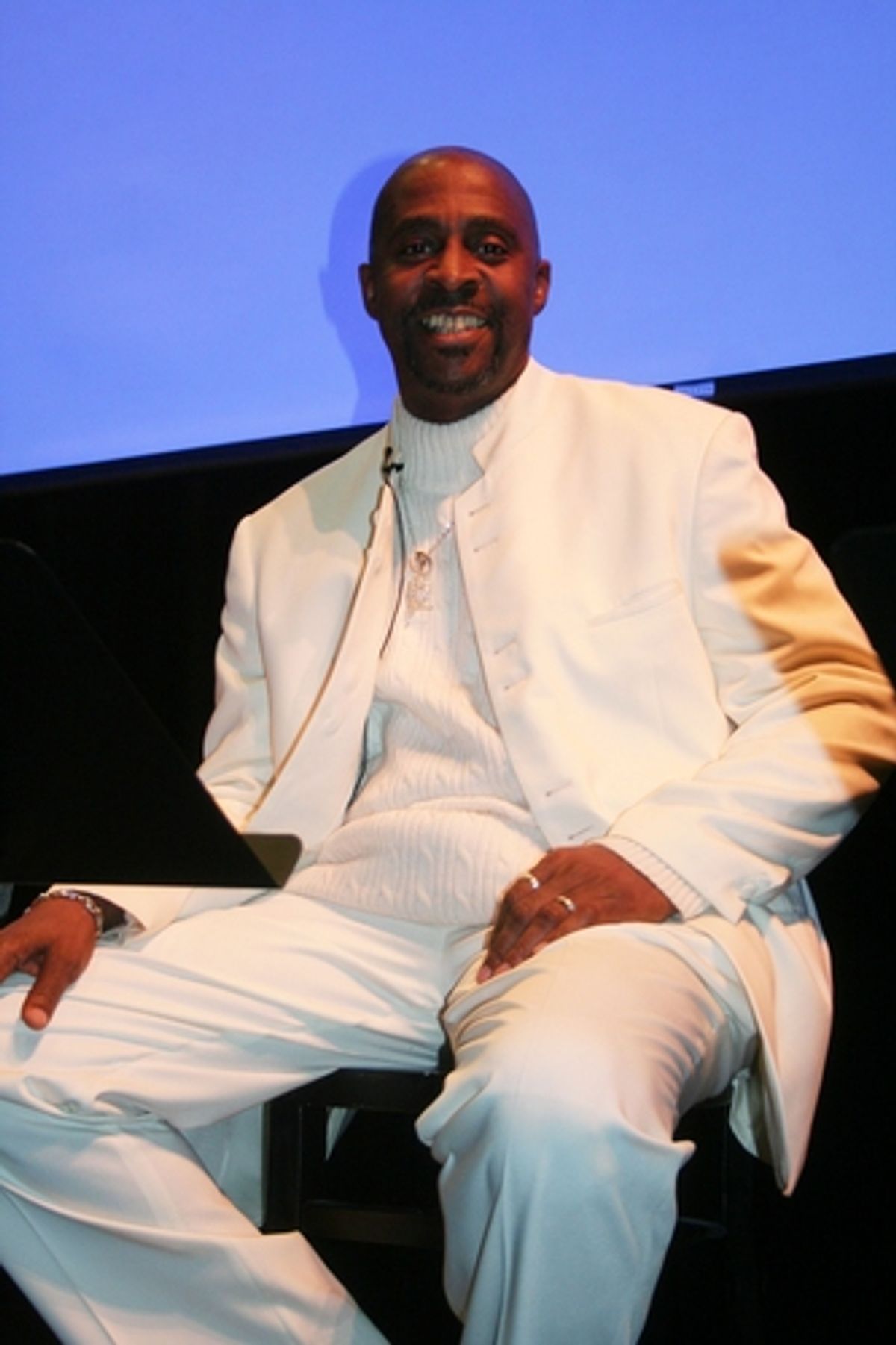 Performer Kenneth Harrigan at 