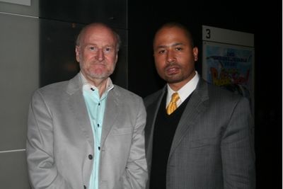 Rocco Landesman and Glen Martin (Fortune Society/ VP of Policy and Advocacy) Photo