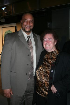 Stanley Richards (Fortune Society/Chief Operating Officer) and JoAnne Page (Fortune S Photo