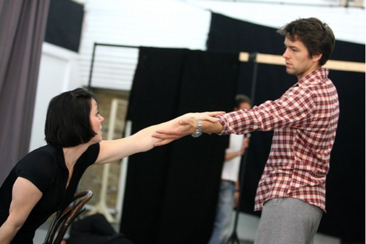 Ruthie Henshall (Marguerite) and Julian Ovenden (Armand) at 