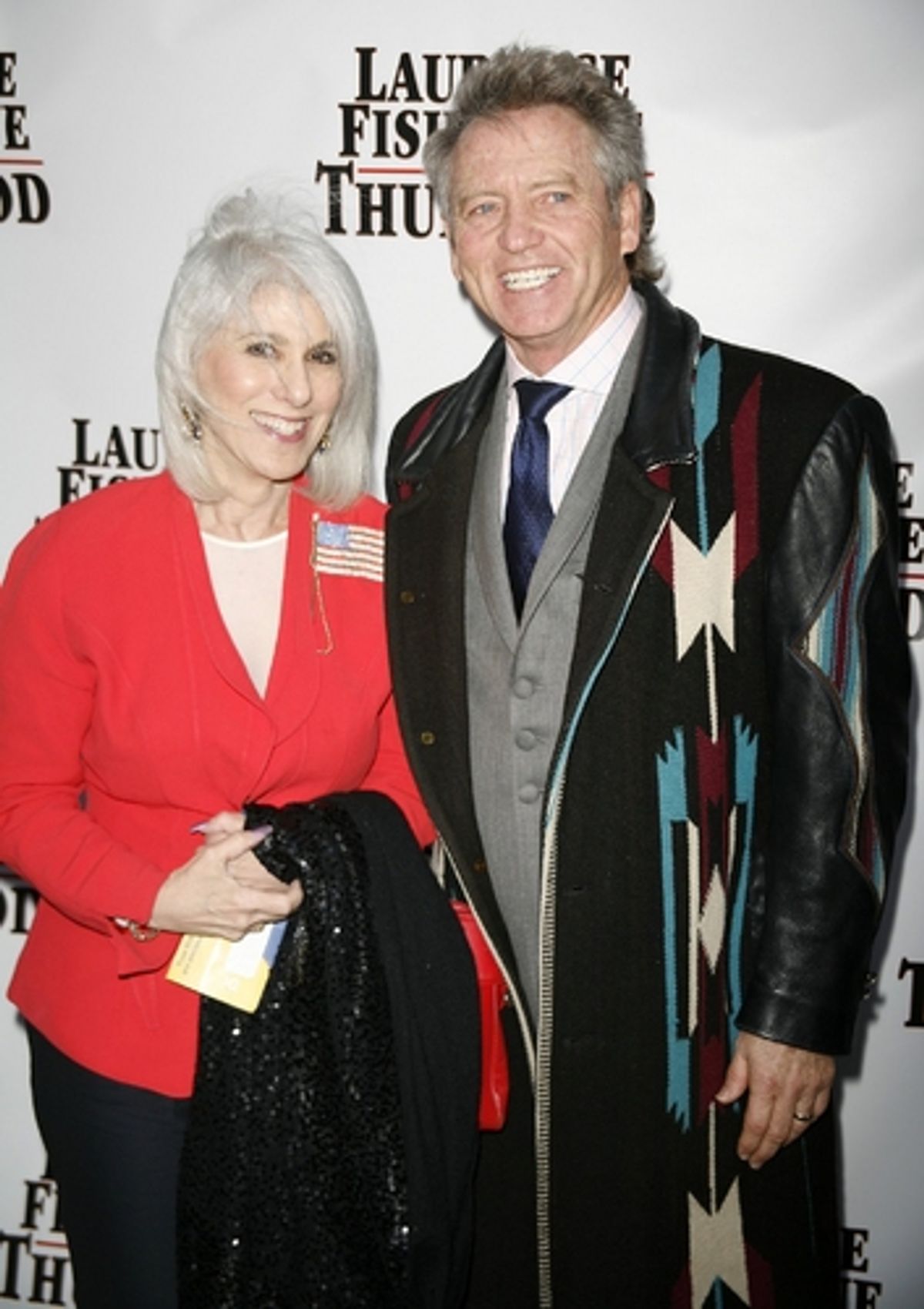 Jamie de Roy and Larry Gatlin at 