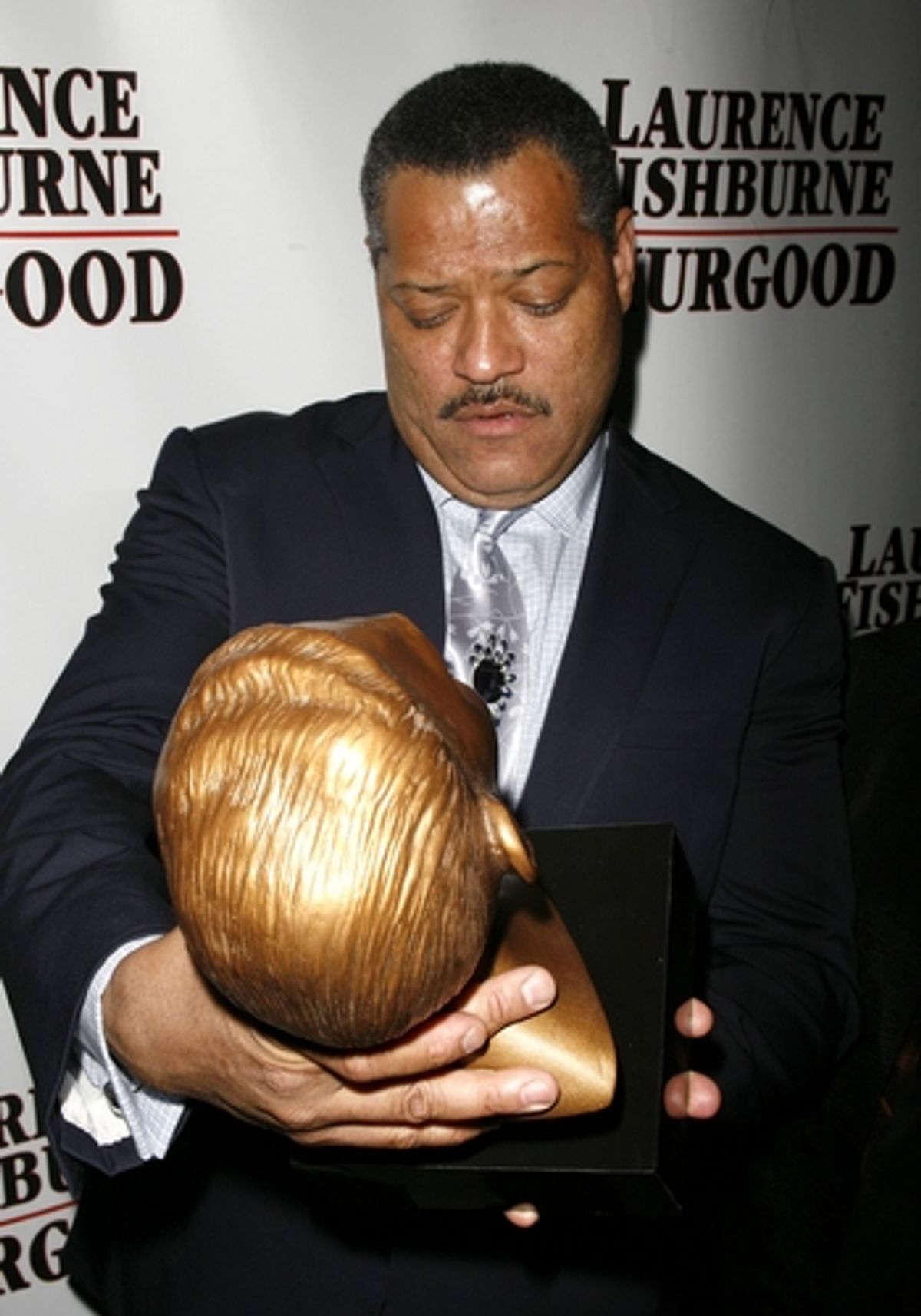 Laurence Fishburne (receiving an Award form the Thurgood Marshall College Fund) at 