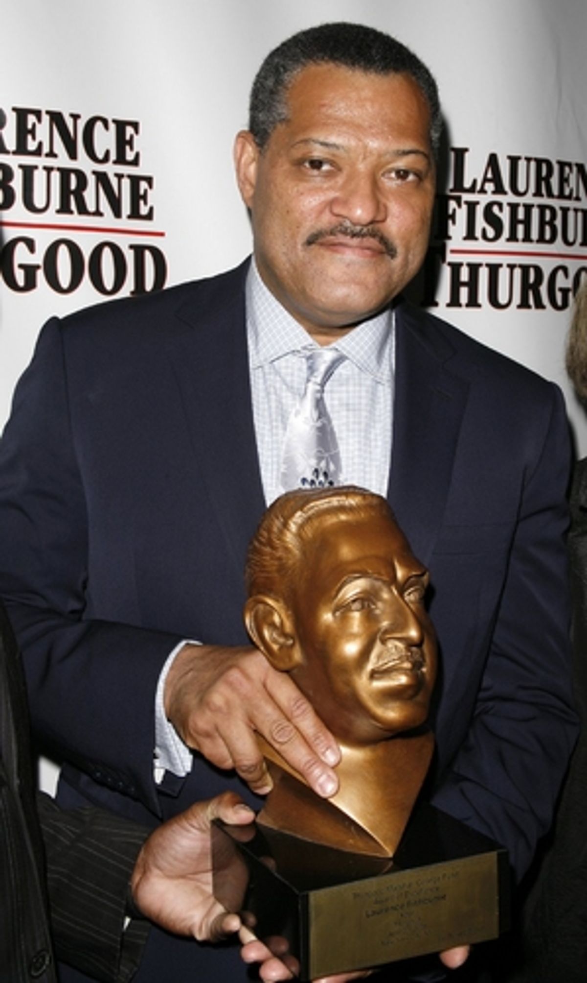 Laurence Fishburne (receiving an Award form the Thurgood Marshall College Fund) at 