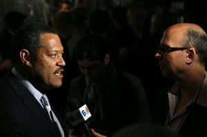 Laurence Fishburne and Richie Ridge Photo