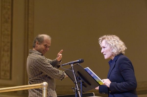 Glenn Close and Glen Roven  Photo