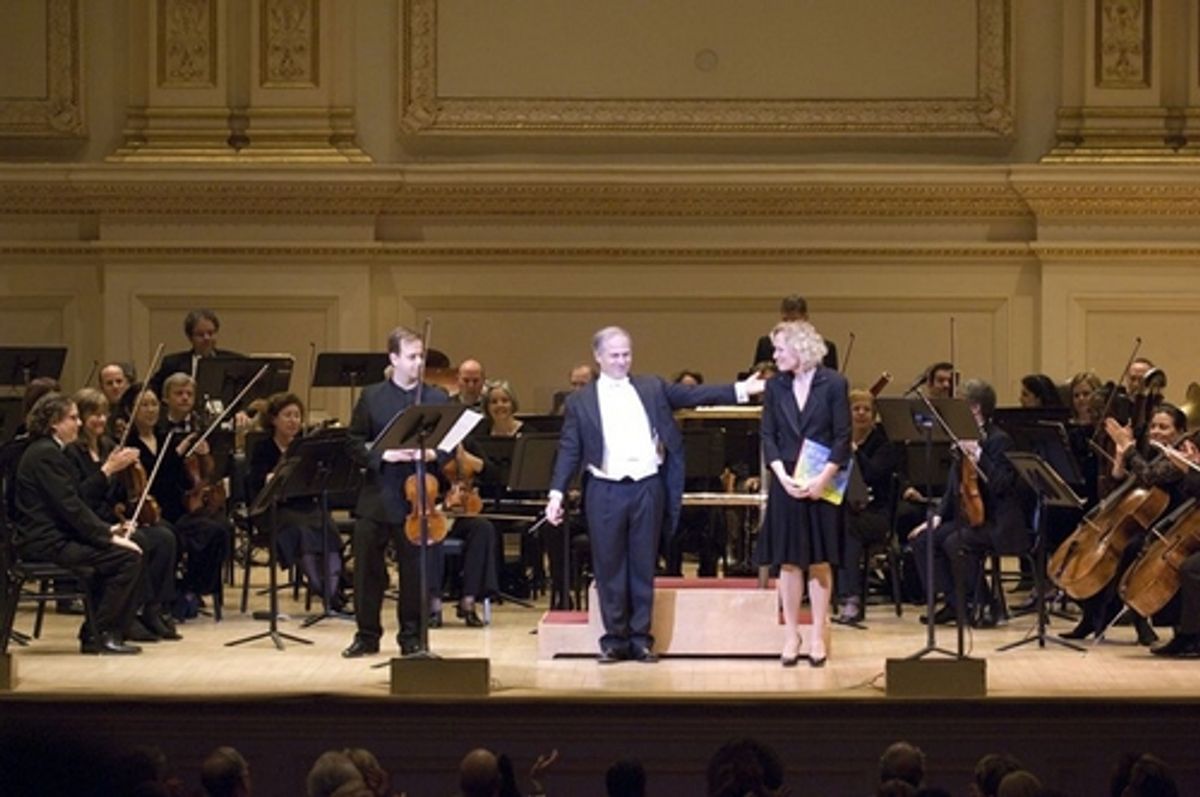 Glenn Close and Glen Roven  at 