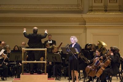 Glenn Close and Glen Roven  Photo