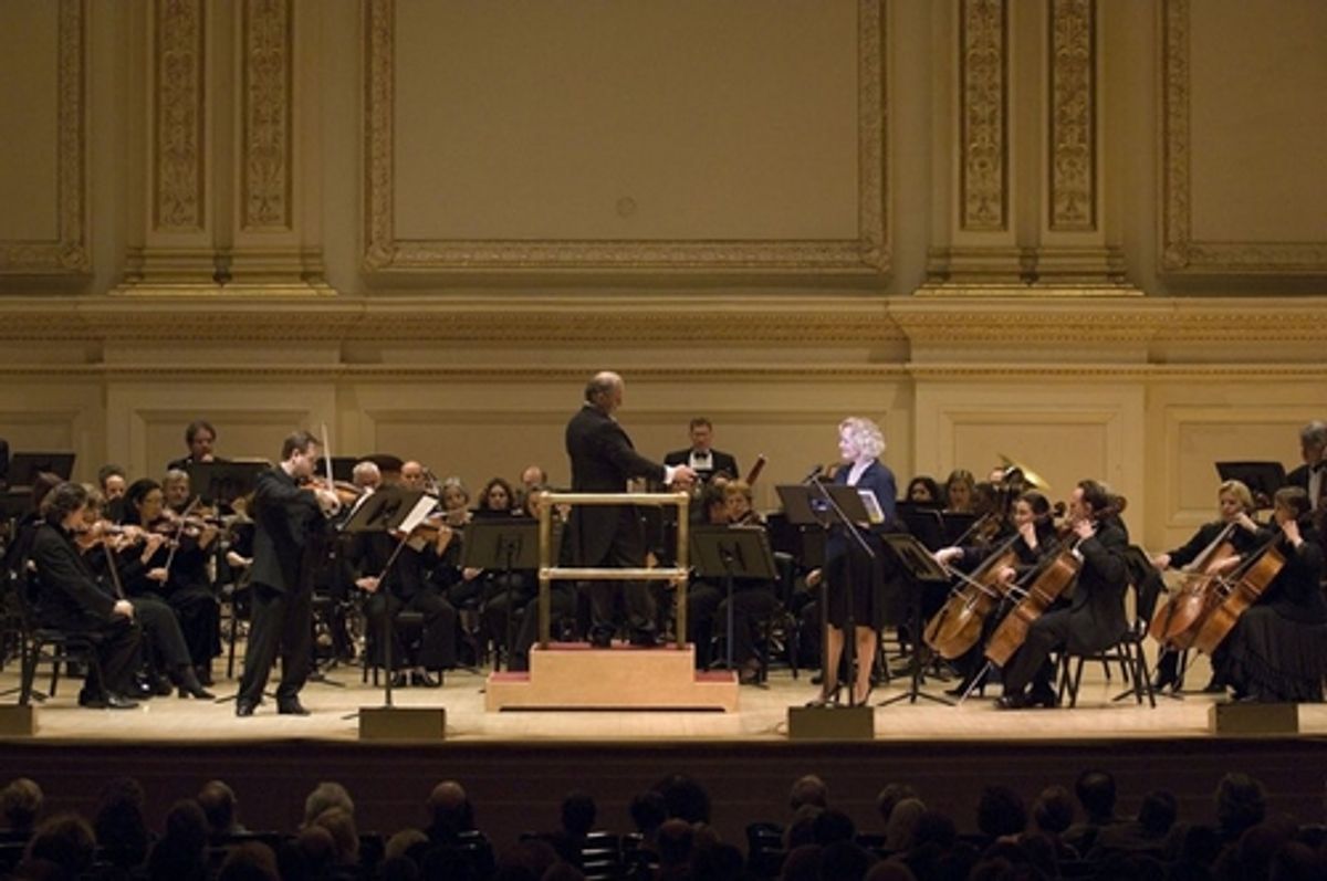 Glenn Close and Glen Roven  at 