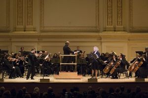 Glenn Close and Glen Roven  Photo