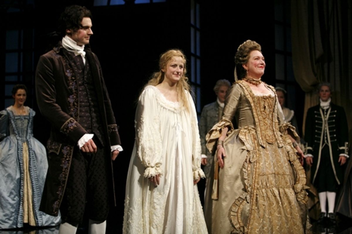 Benjamin Walker, Mamie Gummer, and Kristine Nielsen at 
