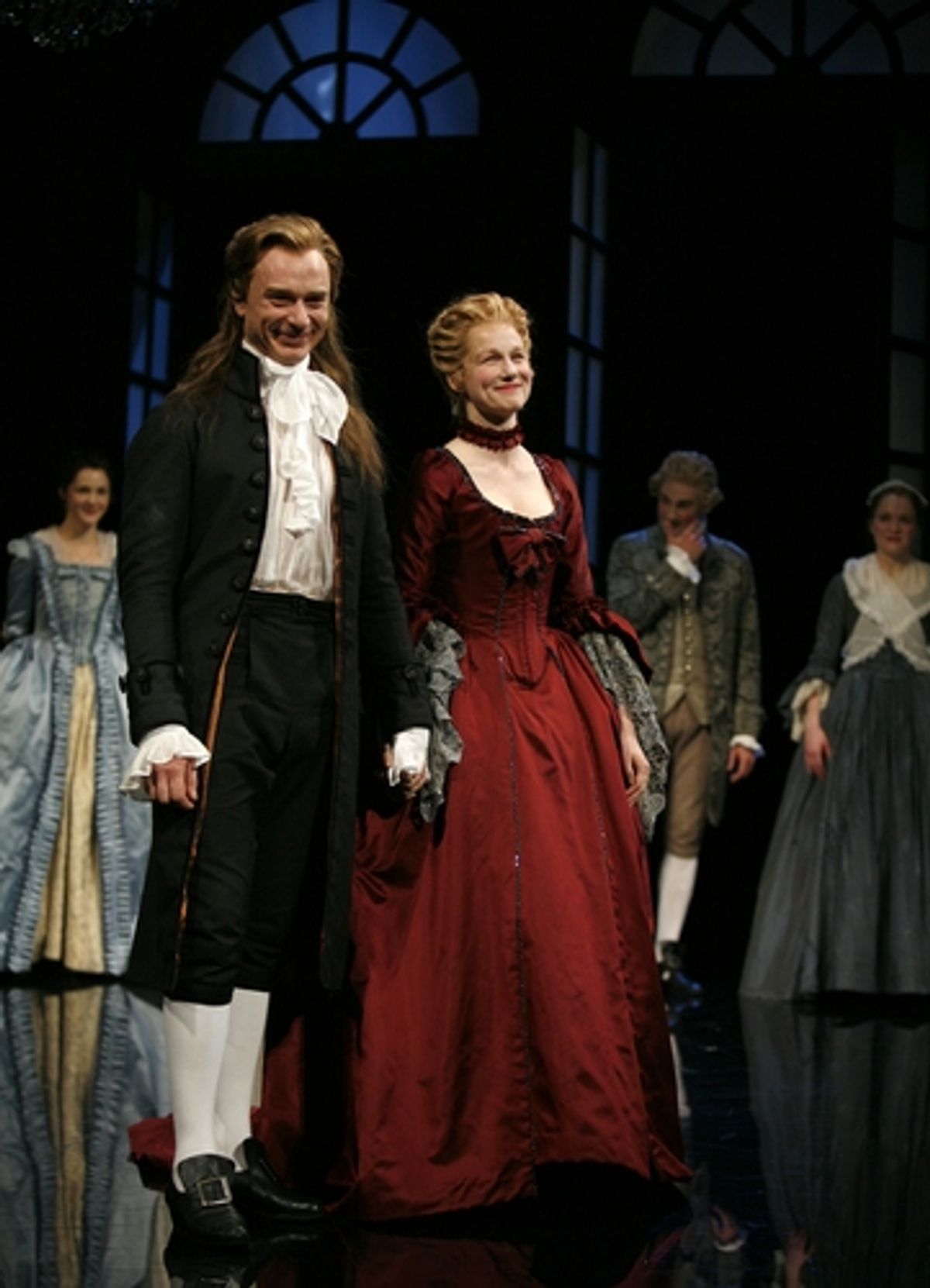 Ben Daniels and Laura Linney at 