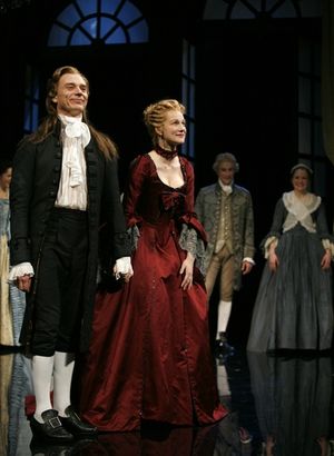 Ben Daniels and Laura Linney Photo