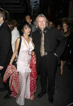 Christopher Hampton and Joanna Van Heyningen Photo