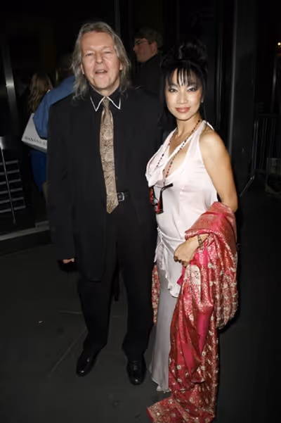 Christopher Hampton and Joanna Van Heyningen Photo