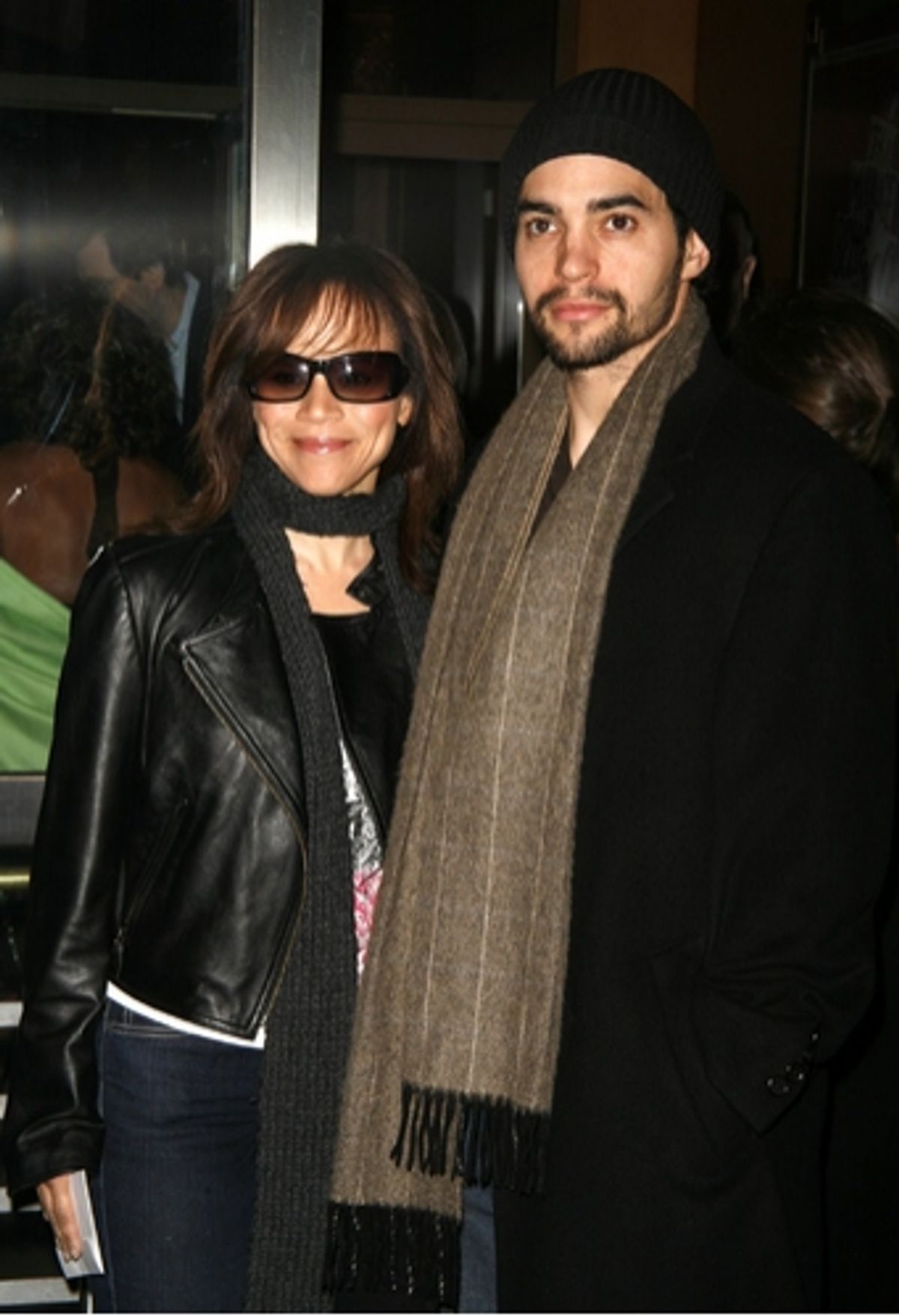 Rosie Perez and Ramon Rodriguez at 