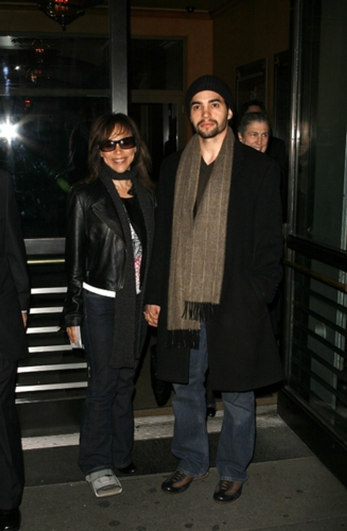 Rosie Perez and Ramon Rodriguez at 