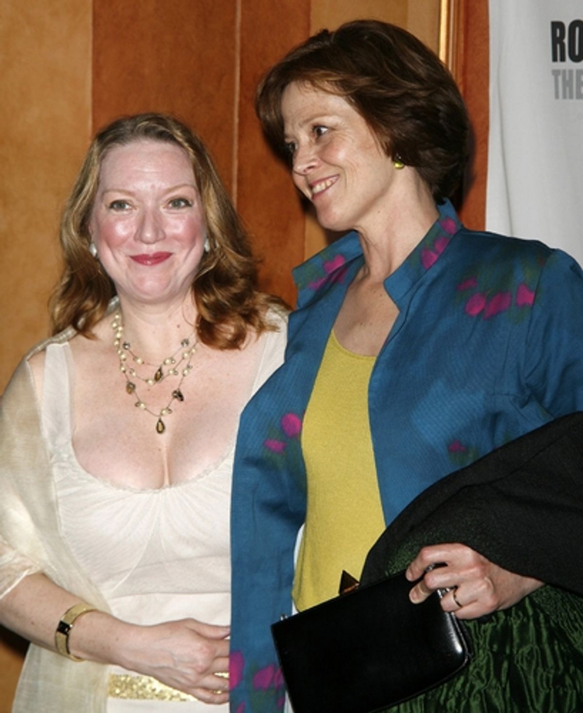 Kristine Nielsen and Sigourney Weaver at 