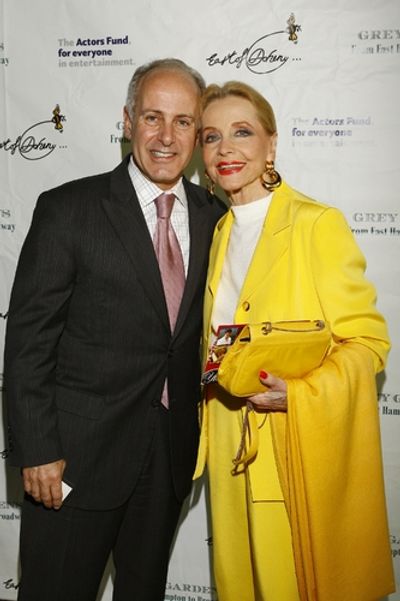 Actor's Fund Executive Director Joe Benincasa with actress Anne Jeffreys Photo
