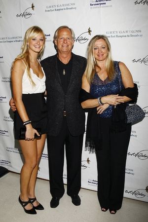 Big Edie's grandson Bouvier Beale, Jr. (center) with his daughter Marie (L) and his wife Eva Beale (R) @ BroadwayWorld Big Edie's grandson Bouvier Beale, Jr. (center) with his daughter Marie (L) and his w Photo
