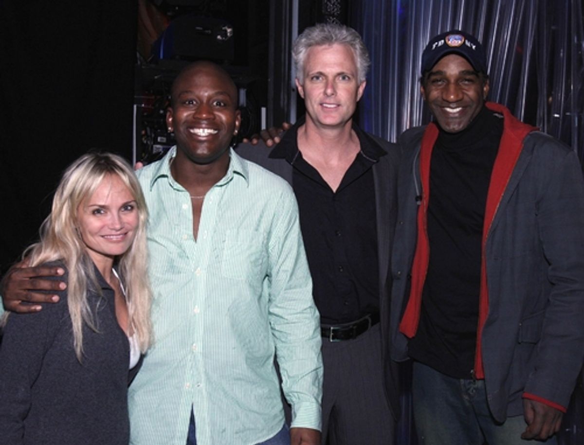 Kristin Chenoweth, Tituss Burgess, Patrick Cassidy, and Norm Lewis at 