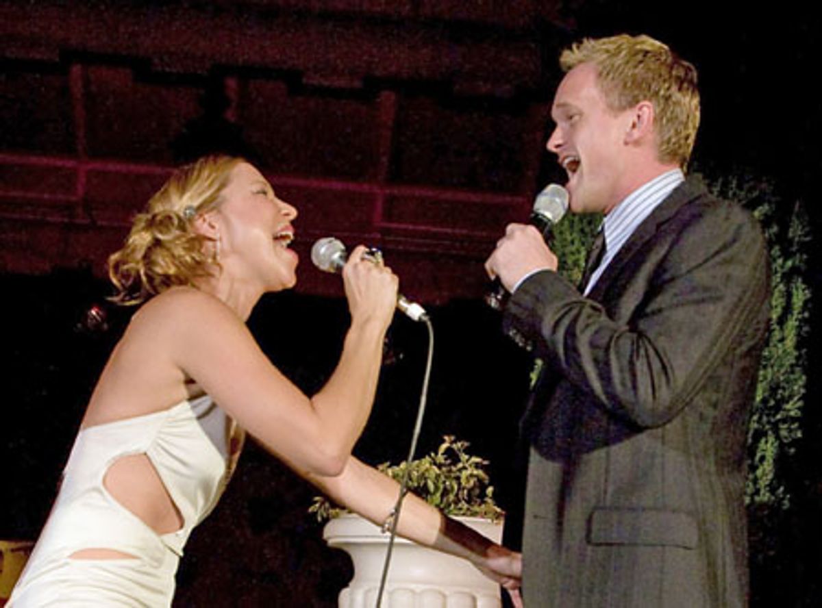 Becky Baeling and Neil Patrick Harris at 