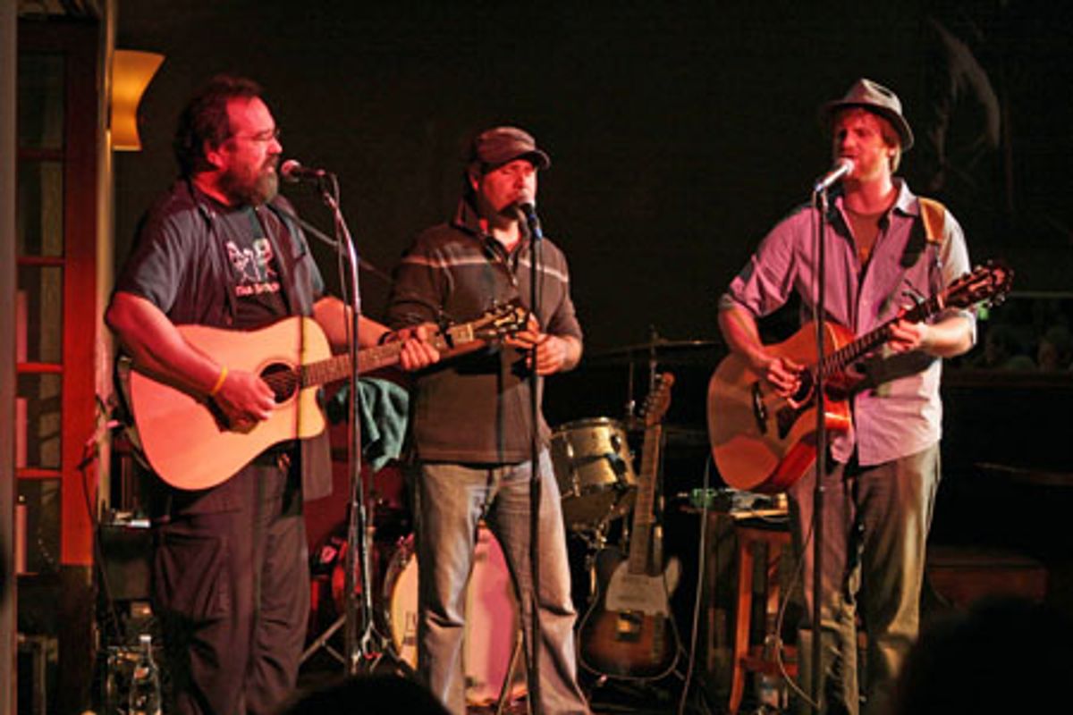 Michael Lanning, Dan Cooney and Andy Jobe at 