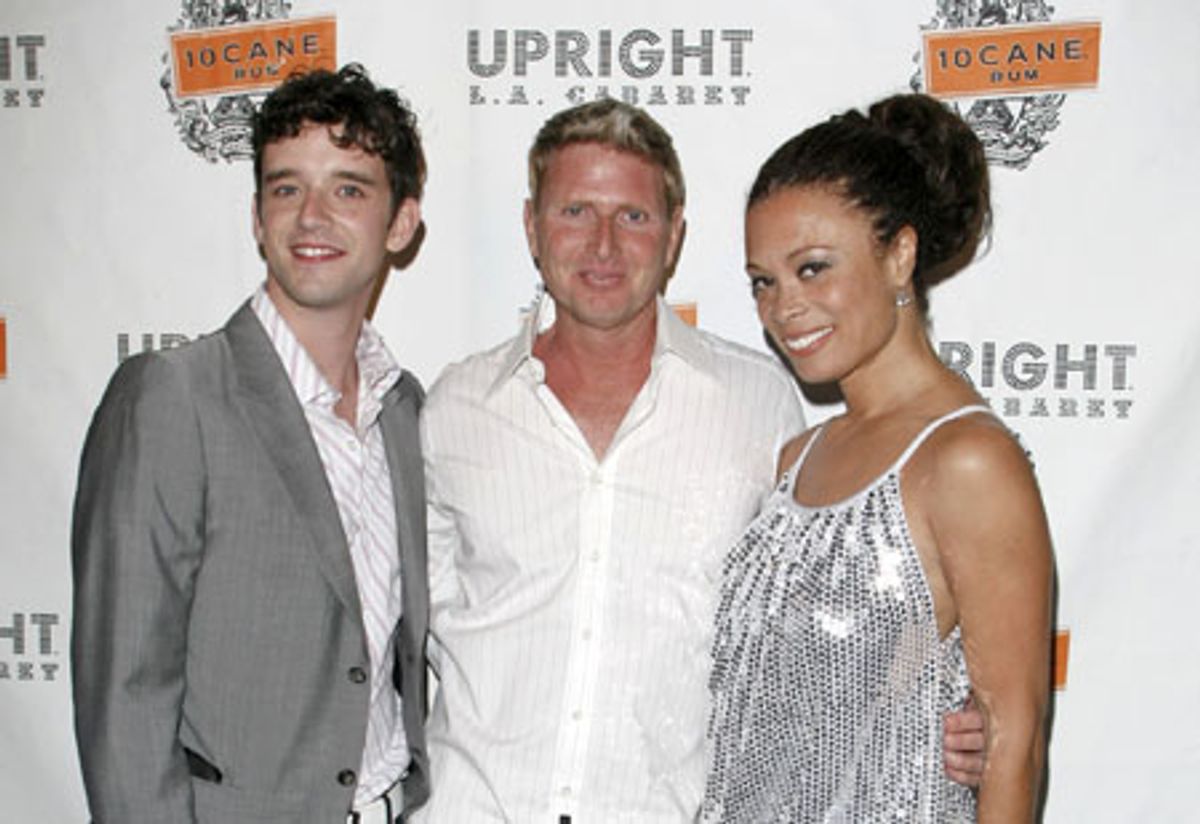 Michael Urie, Trevor Project's Charles Robbins and Valarie Pettiford at 
