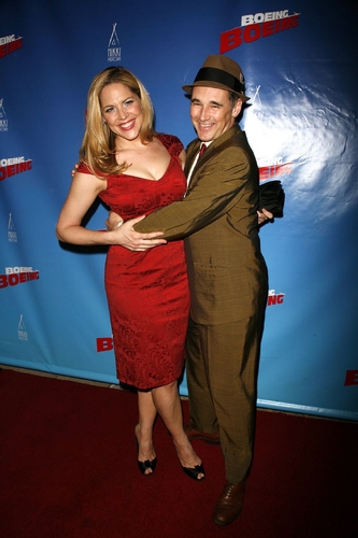 Mary McCormack and Mark Rylance at 