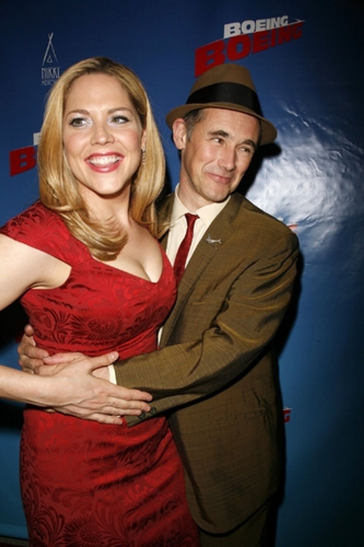 Mary McCormack and Mark Rylance at 