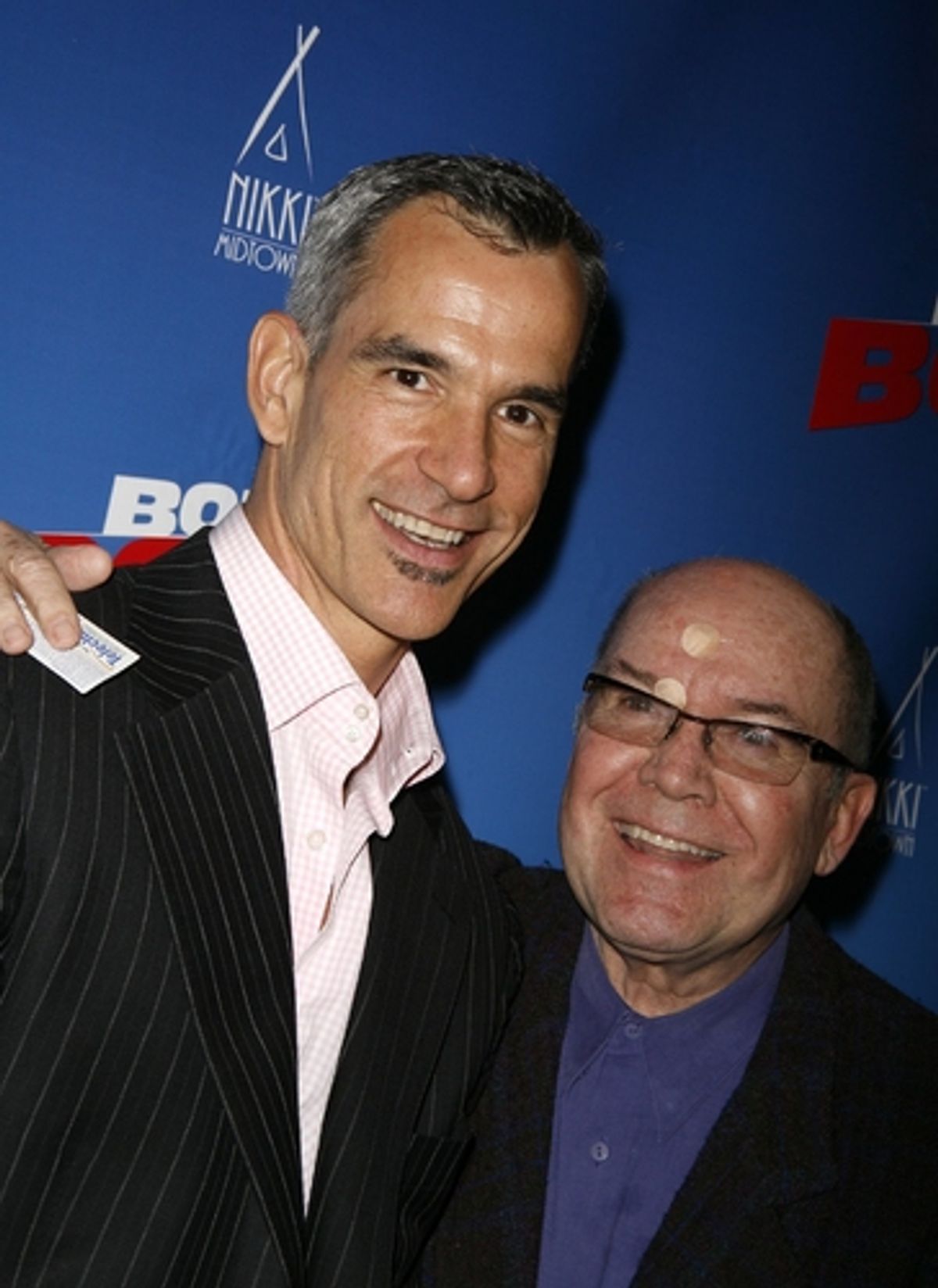 Jerry Mitchell and Jack O'Brien at 