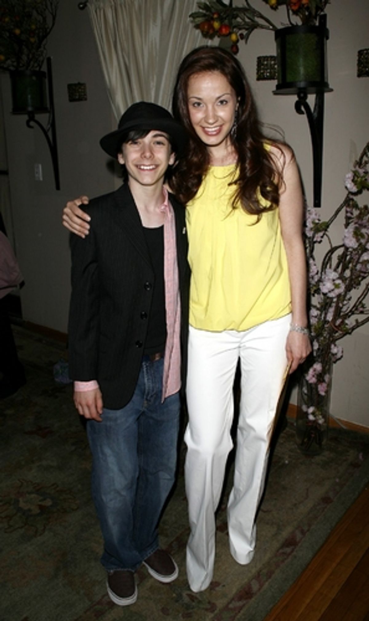 Henry Hodges and Sierra Boggess at 