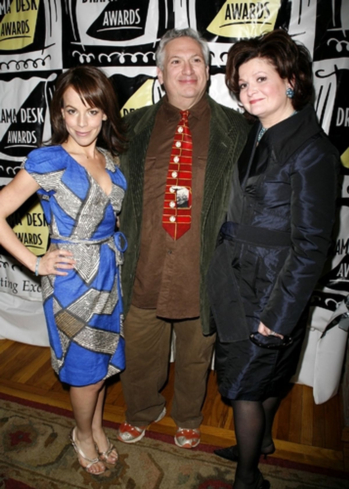 Leslie Kritzer, Harvey Fierstein and Faith Prince at 