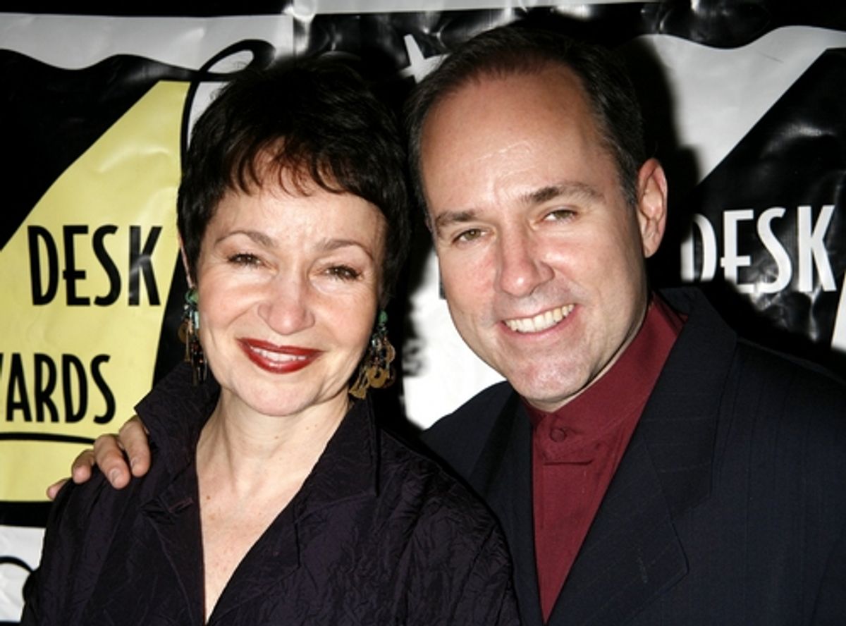 Lynn Ahrens and Stephen Flaherty at 