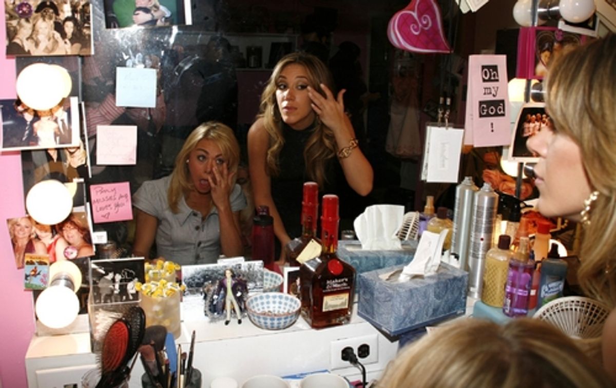 Laura Bell Bundy and Haylie Duff
 at 