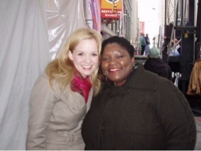 Becky Gulsvig and Z100Ã¢â‚¬â„¢s Shelley Wade, Photo