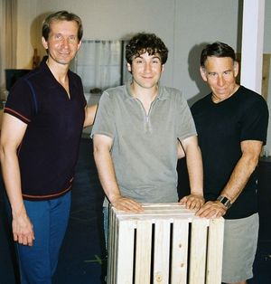 Stas' Kmiec' (choreographer), Scott Schwartz (play author and director), Stephen Schw Photo