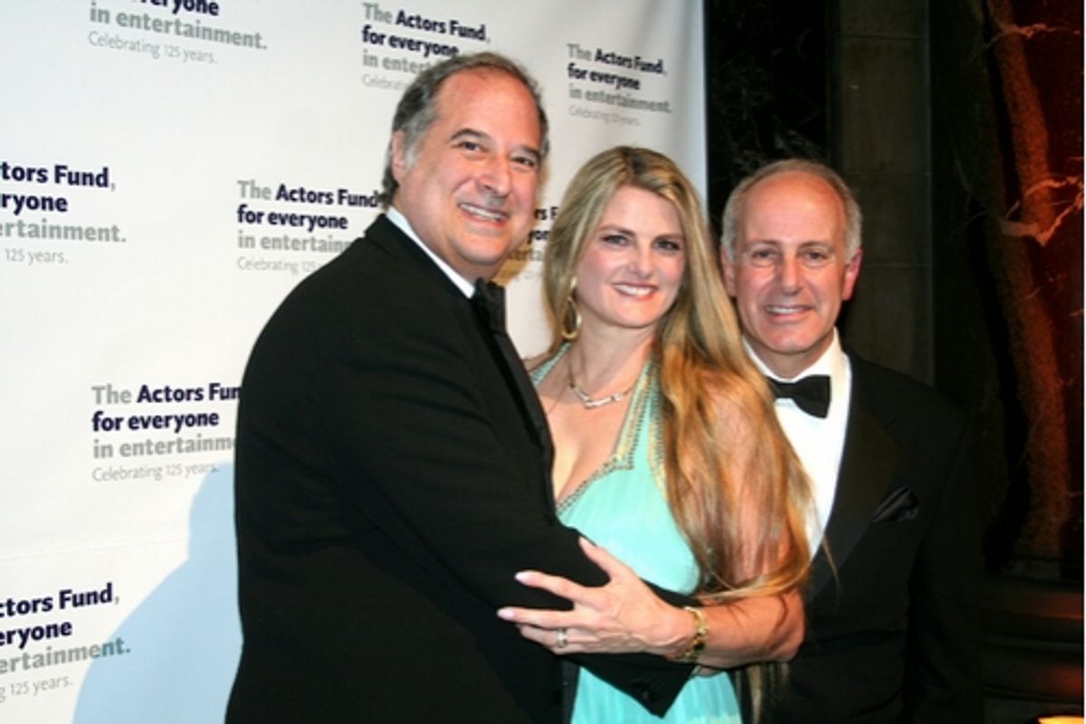 Stewart F. Lane, Bonnie Comley and Joseph Benincasa (The Actors Fund Executive Director)
 at 