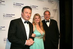 Alec Baldwin, Bonnie Comley and Stewart F. Lane Photo