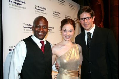 Tituss Burgess, Sierra Boggess and Frank DiLella
 Photo