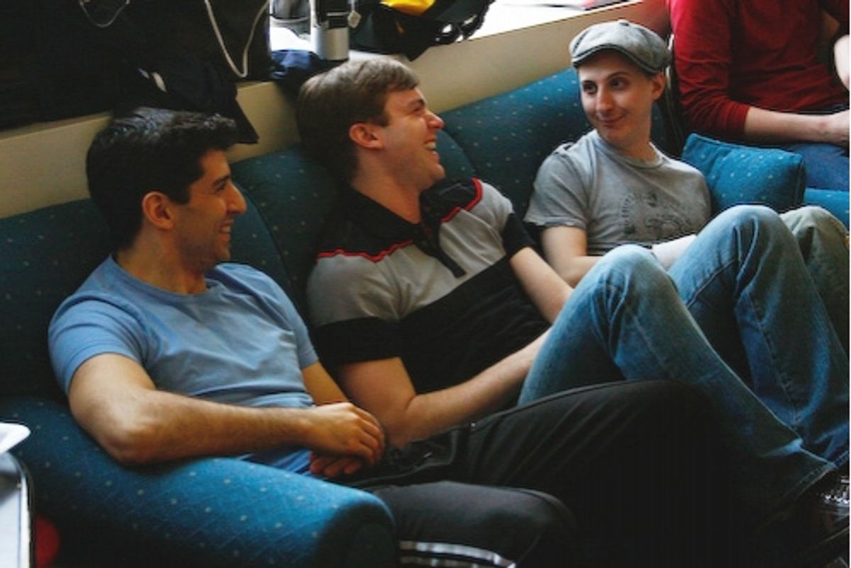 Tony Yazbeck, Pearce Wegener, and John Scacchetti at 