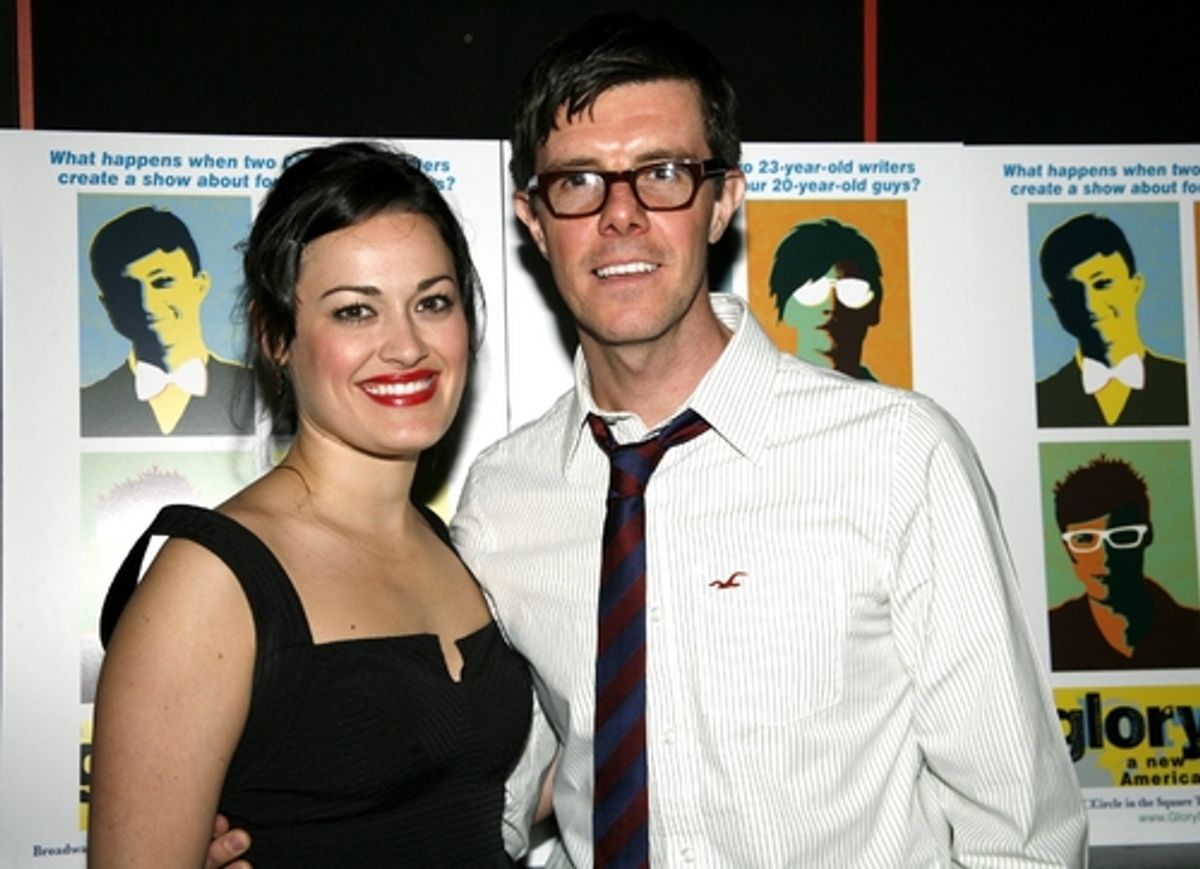 Ashley Brown and Gavin Lee at 
