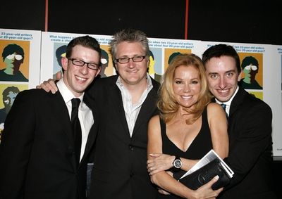 Nick Blaemire, Eric Schaeffer, Kathie Lee Gifford, and James Gardiner Photo