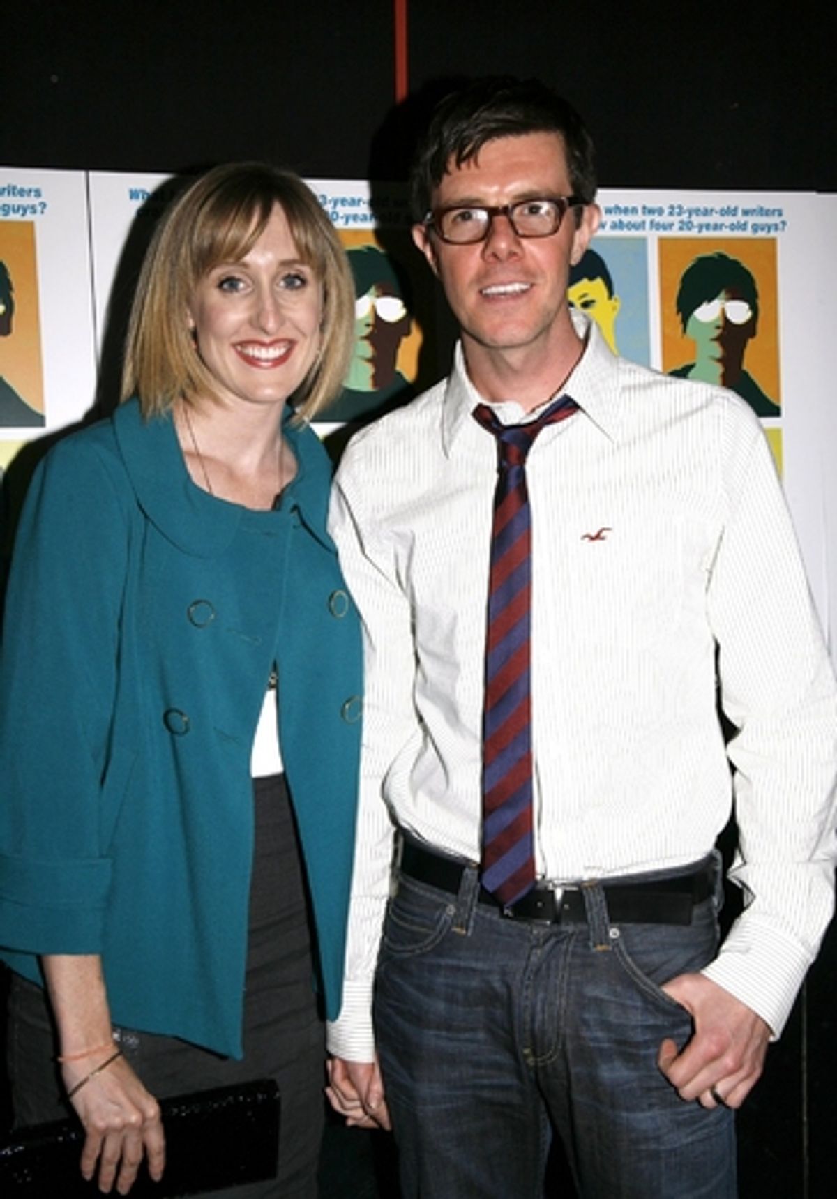 Gavin Lee and Emily Harvey at 