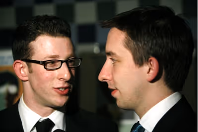Nick Blaemire and James Gardiner Photo