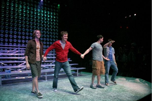 Adam Halpin, Steven Booth, Andrew C. Call, and Jesse JP Johnson Photo